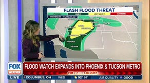Flood threat for Four Corners due to tropical moisture