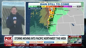 Atmospheric river to fuel season's first heavy rain event in Pacific Northwest early this week