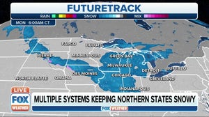 Multiple storm systems to keep northern states snowy