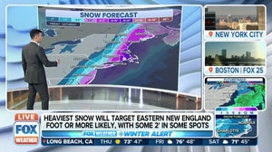 Nor'easter expected to hit East Coast Friday night into Saturday