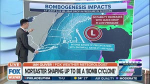 Powerful weekend nor'easter is shaping up to be a 'bomb cyclone'