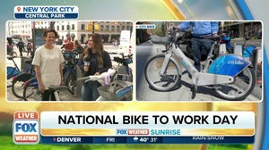 Using Citibike across NYC on National Bike To Work Day