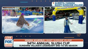 Banff Sunshine's Slush Cup—The legendary pond skimming event