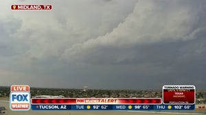 Storm clouds spotted in Midland, Texas