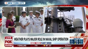 How the weather plays a major role in Naval ship operations 