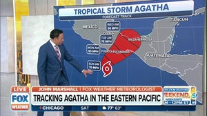 Tropical Storm Agatha forms in Eastern Pacific