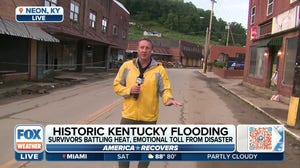 Kentucky flooding survivors battle heat, emotional toll from disaster