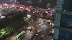 Historic rain causing extreme flooding in South Korea