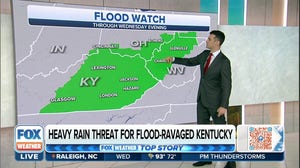 Flood-ravaged Kentucky sees risk for heavy rain
