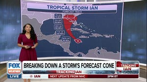 FOX Forecast Center explains Tropical Storm Ian's cone of uncertainty