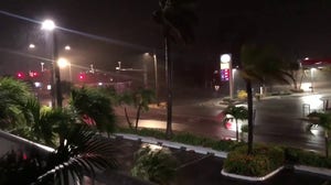 Hurricane Ian causes rain and winds to pick up as it nears George Town, Cayman Islands