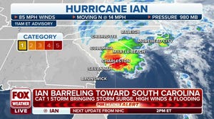 Hurricane Ian to strike South Carolina in hours