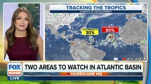 Atlantic tropical disturbances could both develop this week