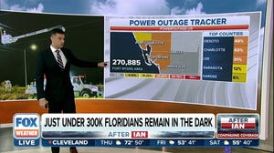 More than 270,000 remain without power in Florida after Ian