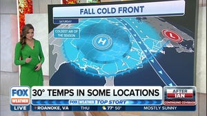 Cold front will cause dramatic drop in temperatures across parts of northern U.S.