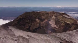 Watch: Drone footage shows Chile's Villarrica volcano spewing gas, lava
