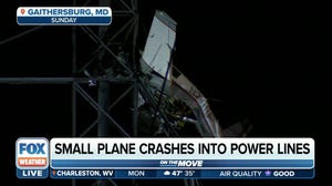 Thousands in Montgomery County, MD lose power after small plane crashes into power lines