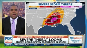 Tornado outbreak could happen from severe storms in the South on Tuesday