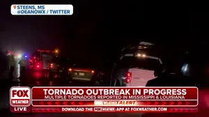 Storm Chaser details scene in Steens, Mississippi