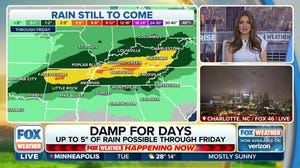 Widespread rain from Oklahoma to Georgia could create flash flood threat