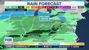 Late-week storm could bring rain, snow, gusty winds from southern Plains to Midwest to Northeast