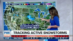 Arctic front snow: Tracking active snowstorms for Saturday