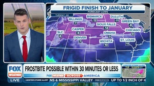 Arctic blast to linger through the week for Plains, Midwest
