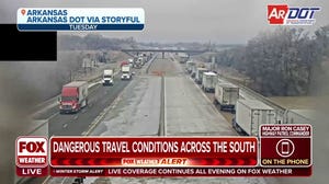 'It's going to be very treacherous': Arkansas expects more icy roads