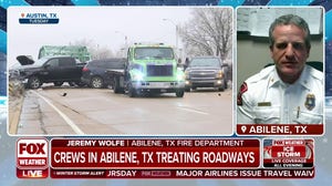 Abilene, TX Fire Dept. on icy roads: Great life safety issue overnight
