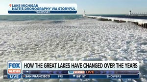Ice cover on Great Lakes off to slow start
