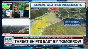 Severe Threat Potentially Brings Hail, Damaging Winds, Tornadoes To South Wednesday