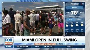 Great weather treating fans, players at Miami Open
