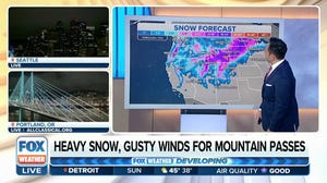 Heavy mountain snow expected across western US