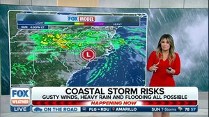 Coastal storm ruins Memorial Day weekend plans in Carolinas, Virginia