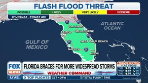Florida braces for more widespread thunderstorms, heavy rain this week