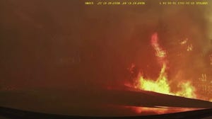 Watch: Chaotic video shows man trying to escape raging wildfire in Nova Scotia, Canada