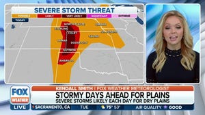 Enhanced risk of severe thunderstorms Tuesday over Plains