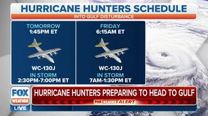 Hurricane Hunters to investigate tropical disturbance in the Gulf of Mexico