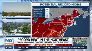 Record heat in the Northeast this week