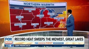 Record heat sweeps across the Midwest, Great Lakes