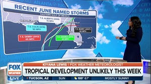Tropical development looking unlikely in the Gulf of Mexico, Atlantic ocean this week