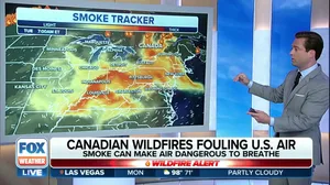 Canadian wildfires smother northern tier of US in smoke