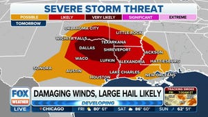Weekend severe storms to threaten Southern Plains