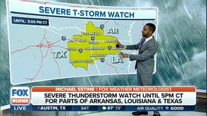 Tracking the potential for severe storms on Saturday