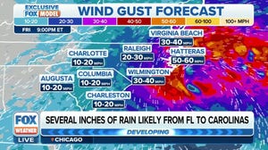 Coastal storm to bring heavy rain, strong winds to East Coast
