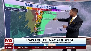 First atmospheric river of the season slams the West