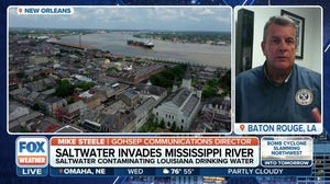 Louisiana's water crisis: Salt water from Gulf invading Mississippi River