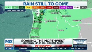 Strong storm Wednesday to sling more rain on Pacific Northwest