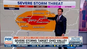 Severe storms target Ohio Valley on Wednesday