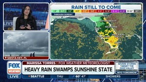 Heavy rain swamps the Sunshine State